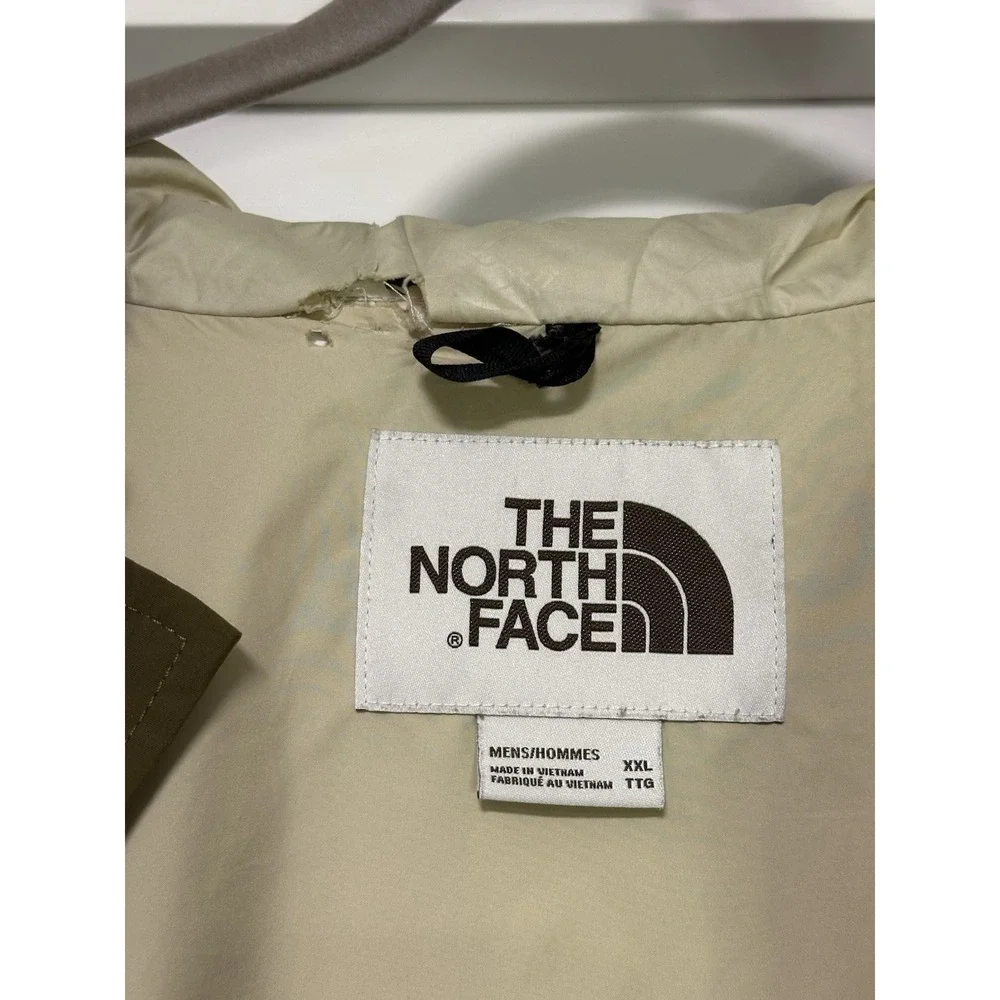 The North Face, Mens M66 Utility Waterproof DRYVENT Rain Jacket, Green, Size XXL